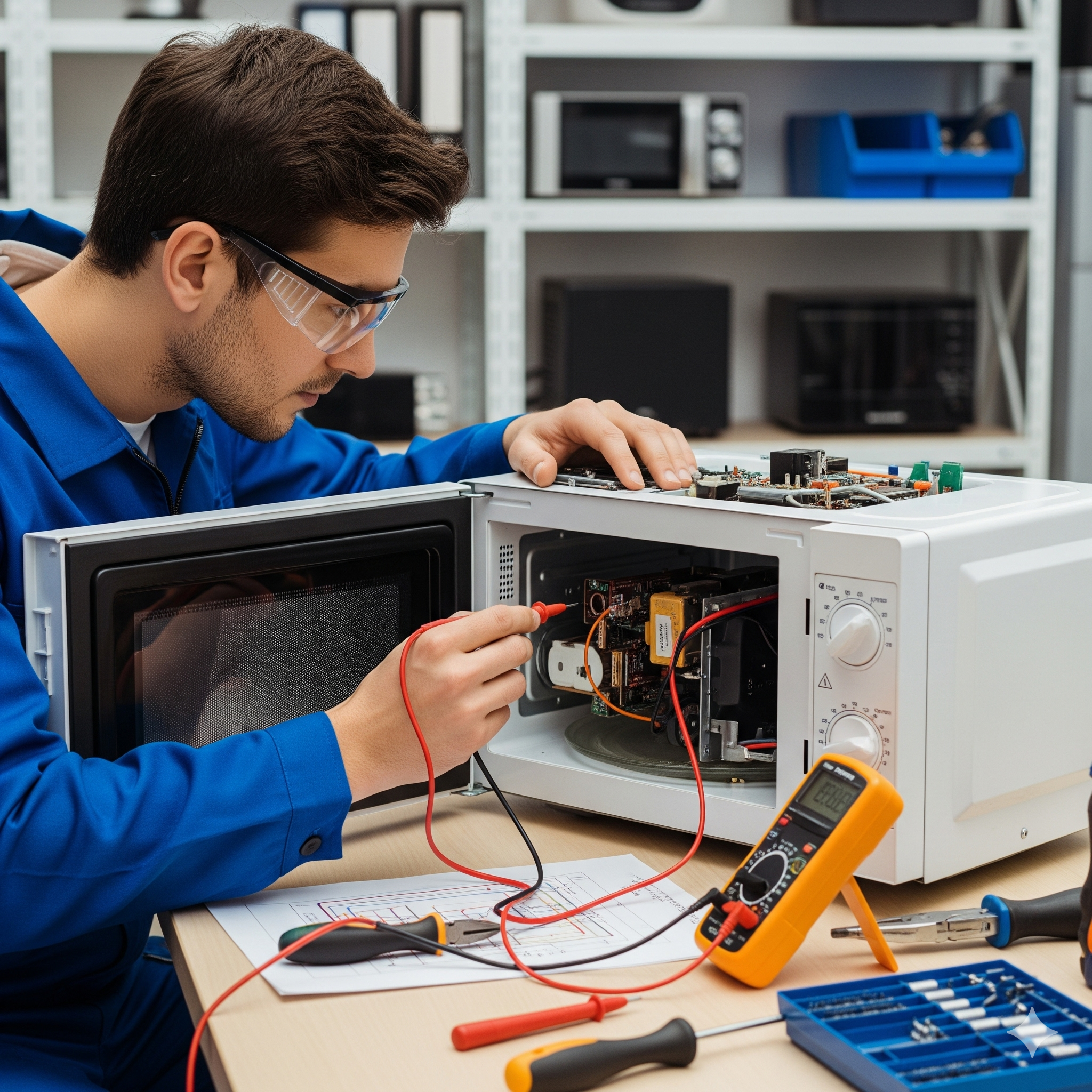 صيانة الميكروويف